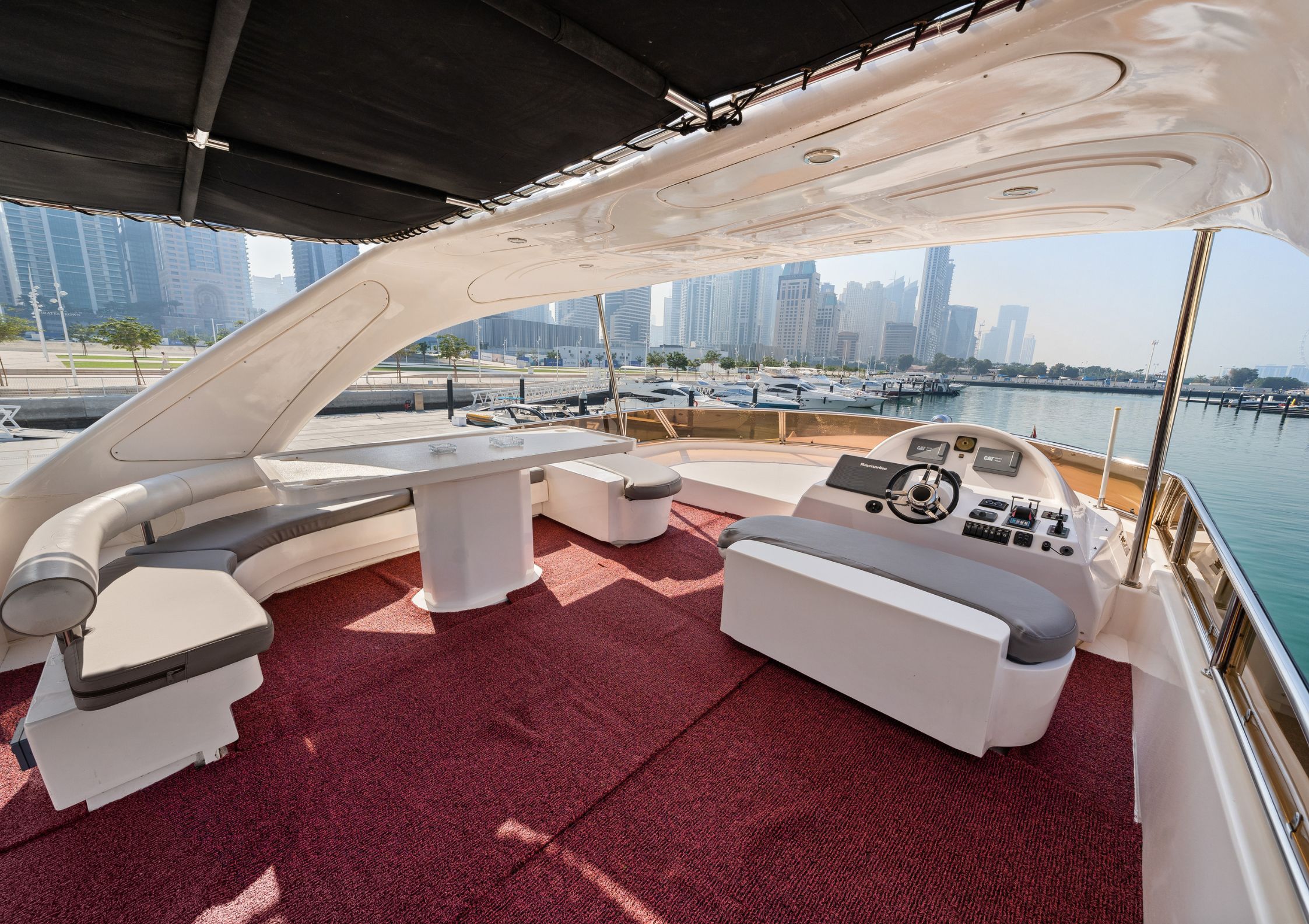 90ft yacht outside view